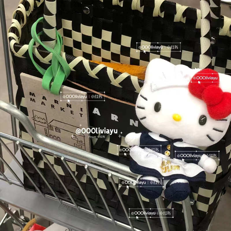 女仆hellokitty挂件库洛米三丽鸥挂饰中古玩偶书包可爱公仔小饰品 - 图0