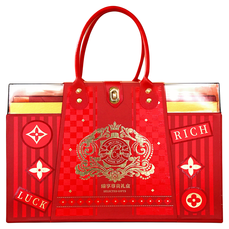 食粒食力2026臻享尊贵·亚克力礼盒年货零食大礼包春节商务伴手礼,淘宝优惠券,粉丝福利购,淘宝优惠卷