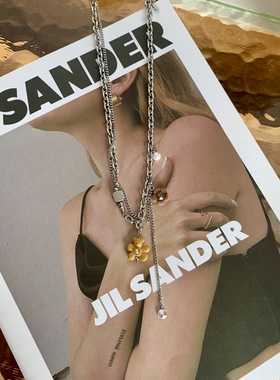 2026欧美嘻哈小熊叠戴锁骨项链男女同款ins百搭T恤卫衣双层颈配饰