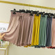 Modal ຝ້າຍສັ້ນຂອງແມ່ຍິງແອວສູງ breathable pants ບາດເຈັບແລະ summer ບາງວ່າງຂະຫນາດໃຫຍ່ບ້ານສັ້ນ pajamas ສີແຂງ