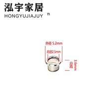 New Pint Eye A Chicken Eyewear Button Hat Shoe Hole Ring Exhibition Round Rack Suede Hollow Rivet Belt Plume Eyewear Buttonhole