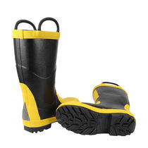 Dongan 3C certified fire boots 14 firefighters Combat boots Ladle Head Steel Plate Bottom Fire Boots Accident Rescue Boots