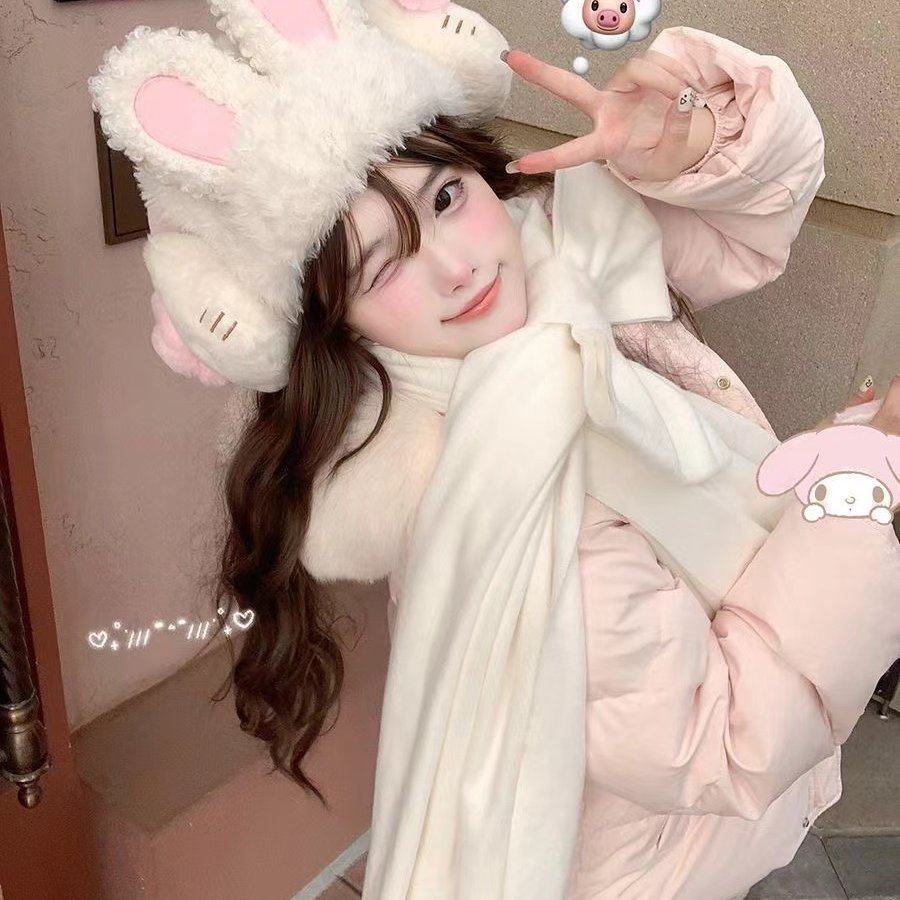 粉色雪国精灵棉服女2025新款小个子巨好看的冬装外套厚棉袄面包服,淘宝优惠券,粉丝福利购,淘宝优惠卷