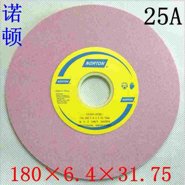 Saint-Gobain Grinding Wheel 25A Red 180x6.4x31.75 120K Grinder Red Grinding Wheel Abrasives