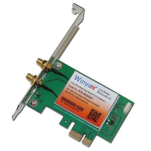 PCI-Express Dual Band Wireless-AC 8260 Card 802.11ac WiFi + - 图0