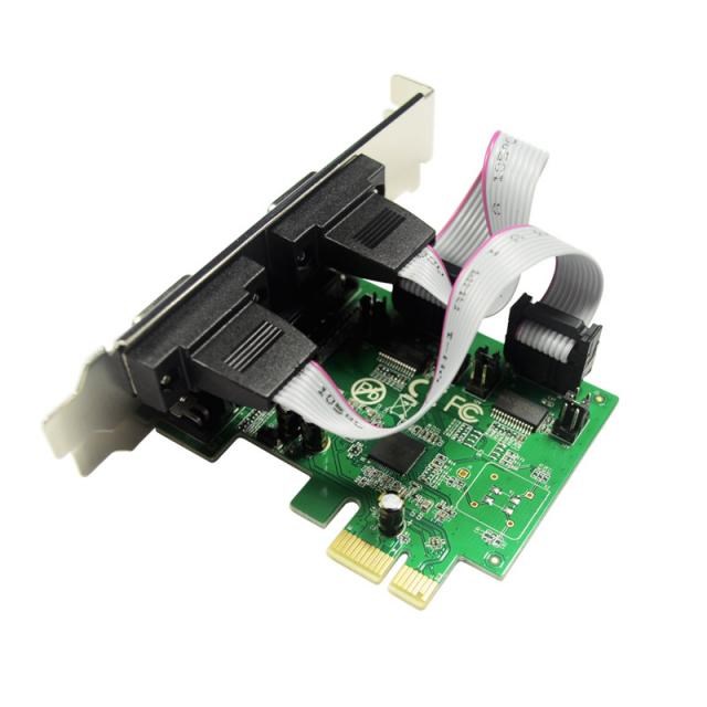 PCI-E to 2 port Serial DB9 RS232 + 1 port Parallel DB25 Prin - 图2