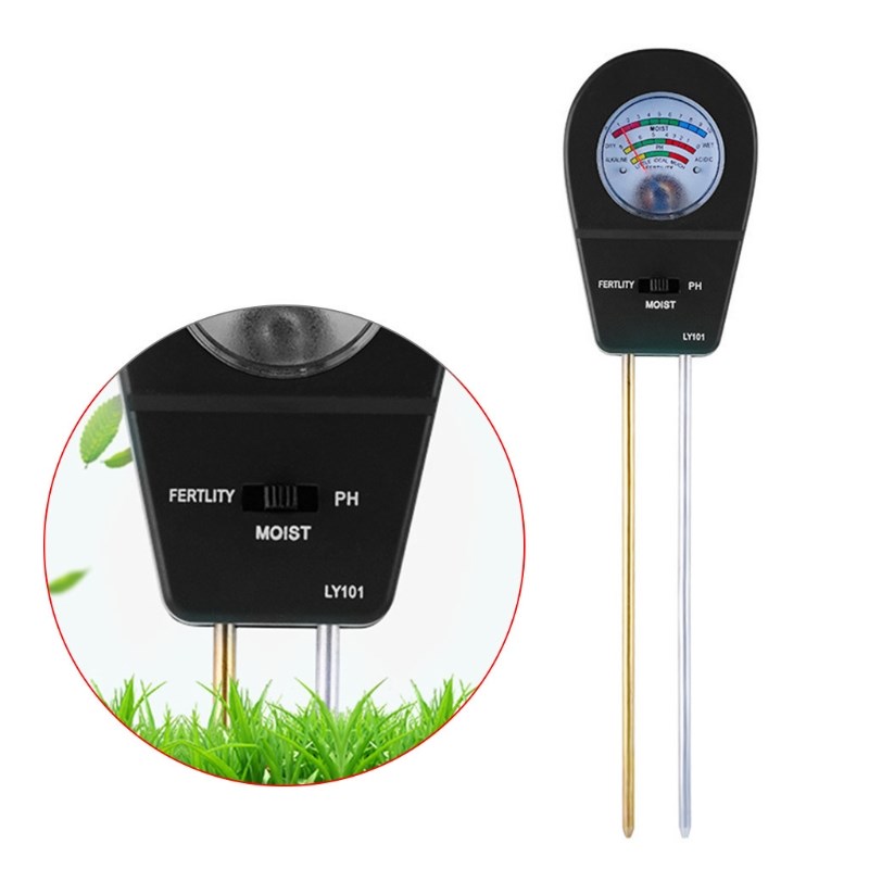 Soil Moisture Meter 3in1 Plant Accessories适用于 Fertilit_虎窝淘