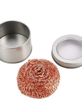Cleaning Ball Desoldering Soldering Iron Mesh Filter Cleanin