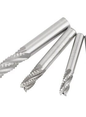Hot Sale 4pcs/lot 4 Flutes HSS Roughing End Mill CNC Router