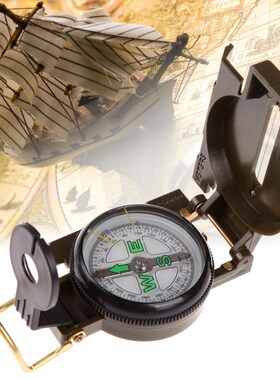 Portable Folding Lens Compass Military Multifunction Compass