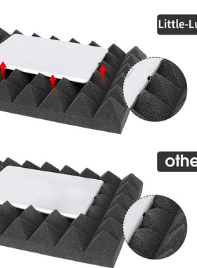 48Pcs 30X30X5CM Sound Insulation Cotton Sound Insulation Foa