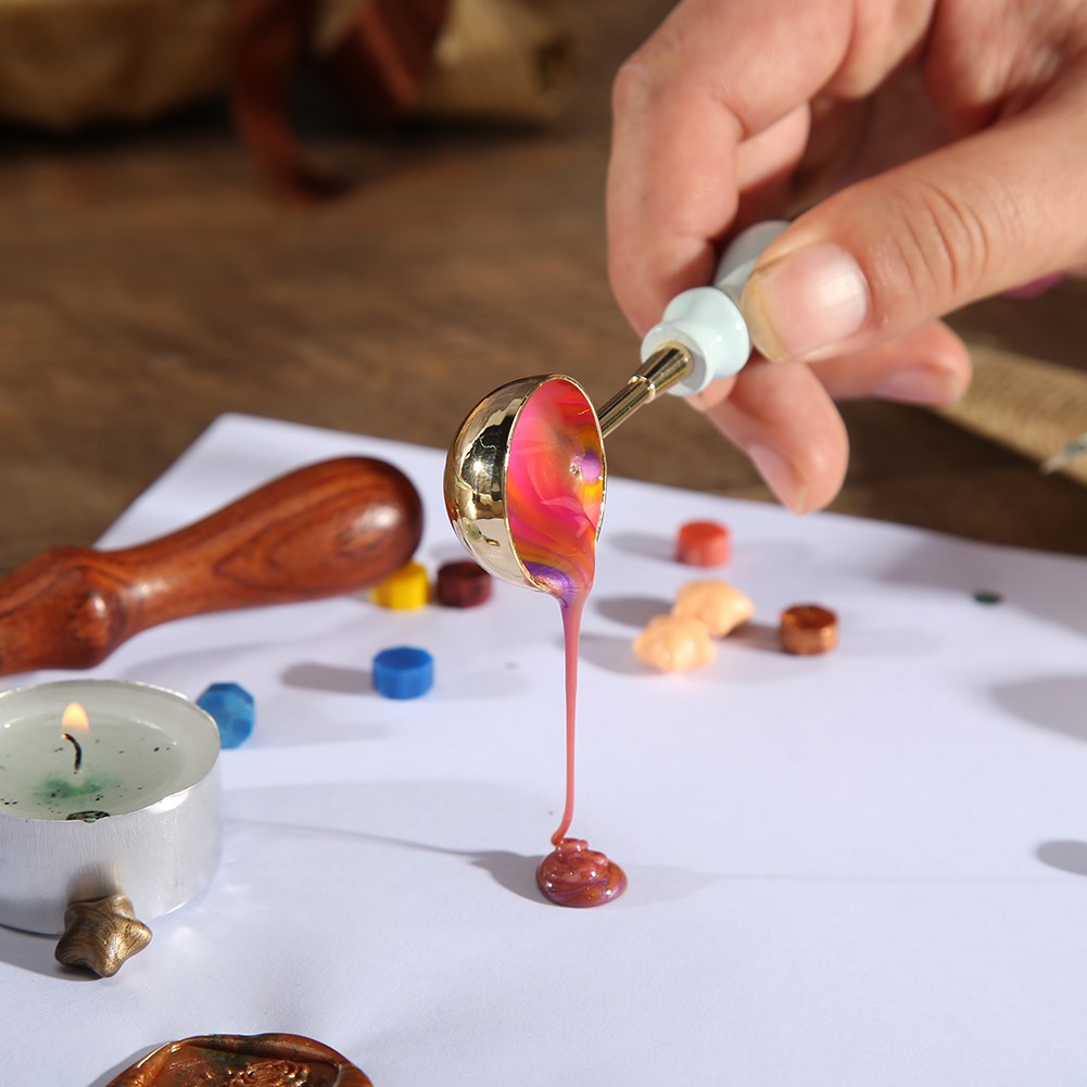 High quality Stainless Seal Spoon For Wax Melts Dissolve Wax - 图3