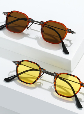 英国moleubak朋克小框个性嘻哈太阳镜  新款欧美ins风前卫男女士