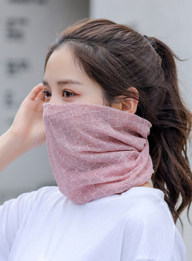 女款包头帽薄款透气防晒堆堆帽针