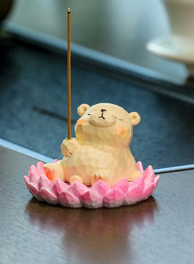 【所求皆所愿】可爱青蛙香插桌面