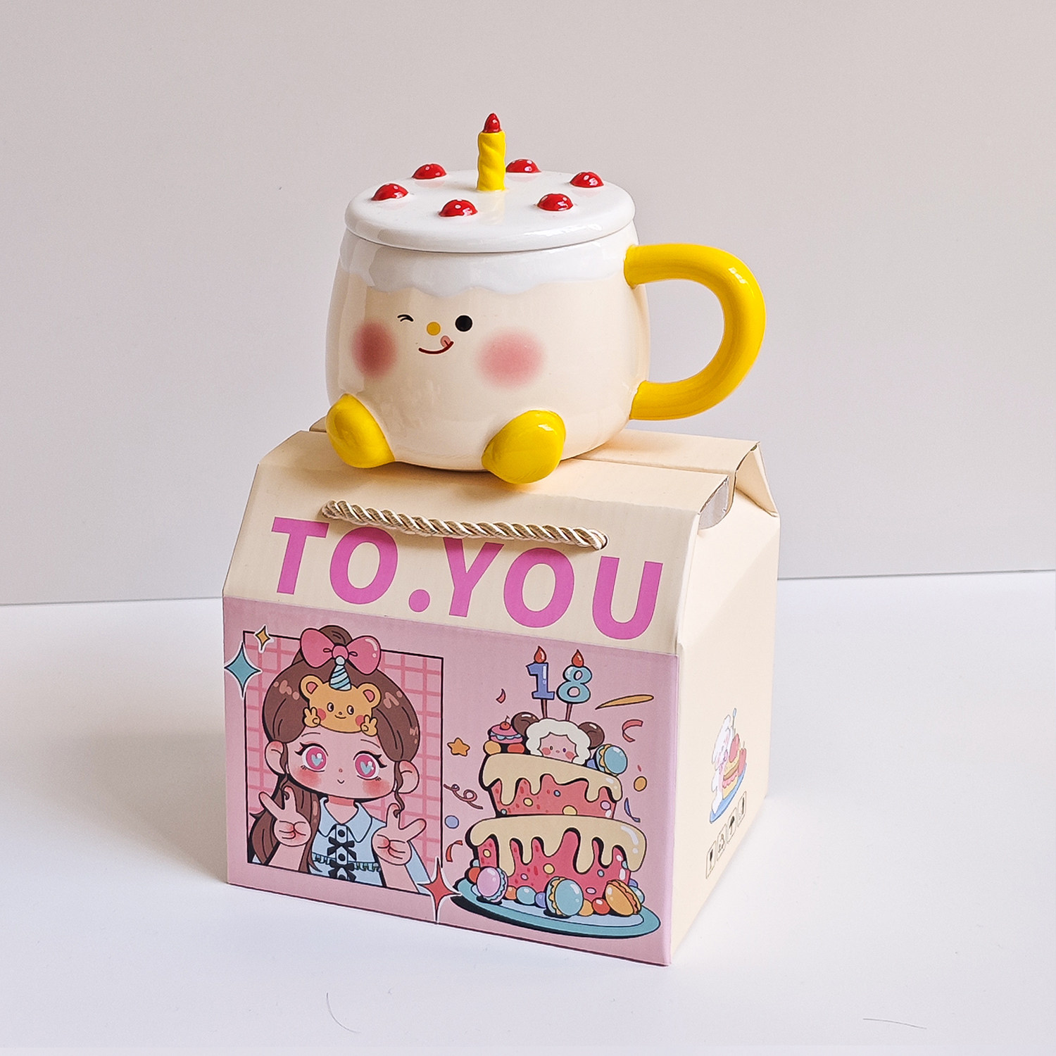 送女孩子的生日礼物高颜值水杯女生送闺蜜潮流创意实用小礼品学生