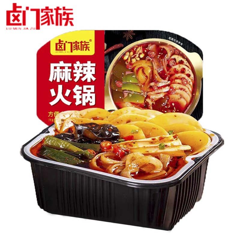 卤门家族自热火锅自嗨自助锅户外野餐食品速食方便即食麻辣小火锅_虎窝淘