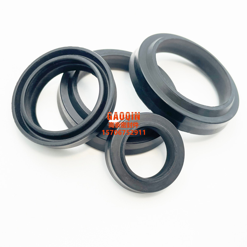 SC气缸MAL防尘圈丁晴氟胶聚氨酯PDU/DOP6*10/8*12/10*14/10*16PDR - 图0