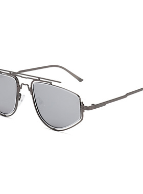 日本Cherry Kitty新款欧美时尚金框框双梁太阳镜男款户外驾驶防