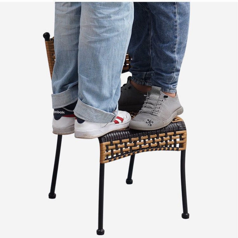 藤椅单人椅子藤编家用小藤椅室外阳台户外休闲小腾椅靠背椅仿滕椅,淘宝优惠券,粉丝福利购,淘宝优惠卷