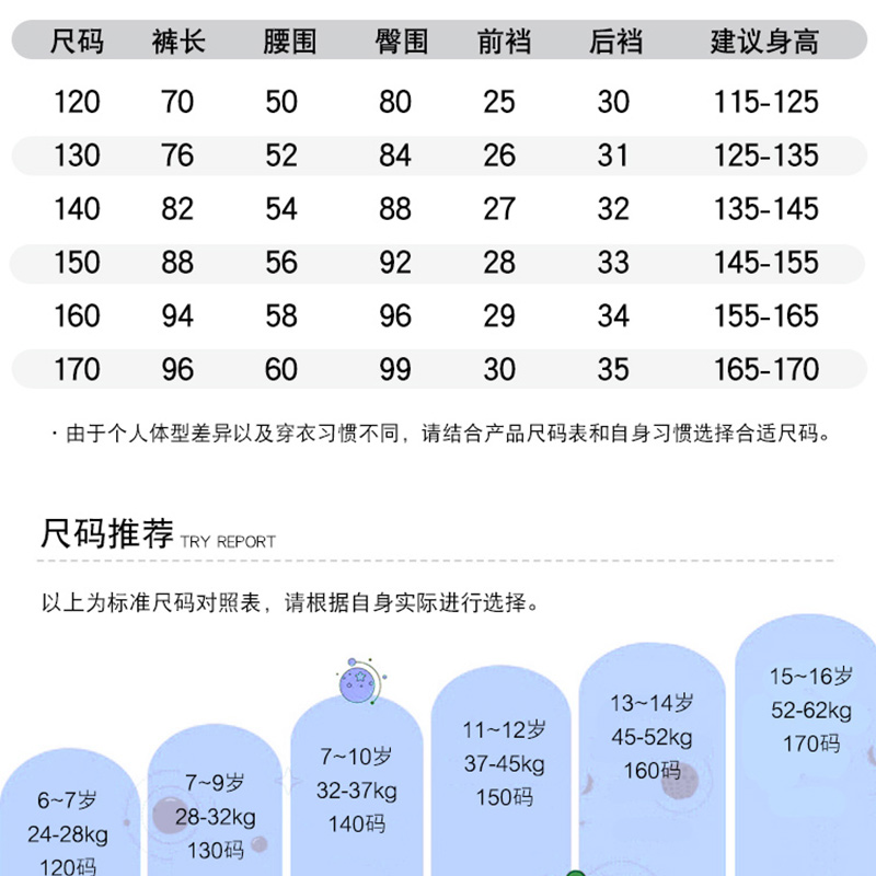 ABC品牌男童牛仔裤春秋2023新款中大童休闲裤男生裤子儿童长裤潮 - 图3