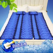 Single double pouring water cool cushion inflatable water injection dual-use ice mat student Dormitory Cooling Water Bed Manufacturer Spot