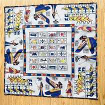 (100cm * 100cm) Egyptian featured table cloth furnishing featured shop heterodomain name and decoration