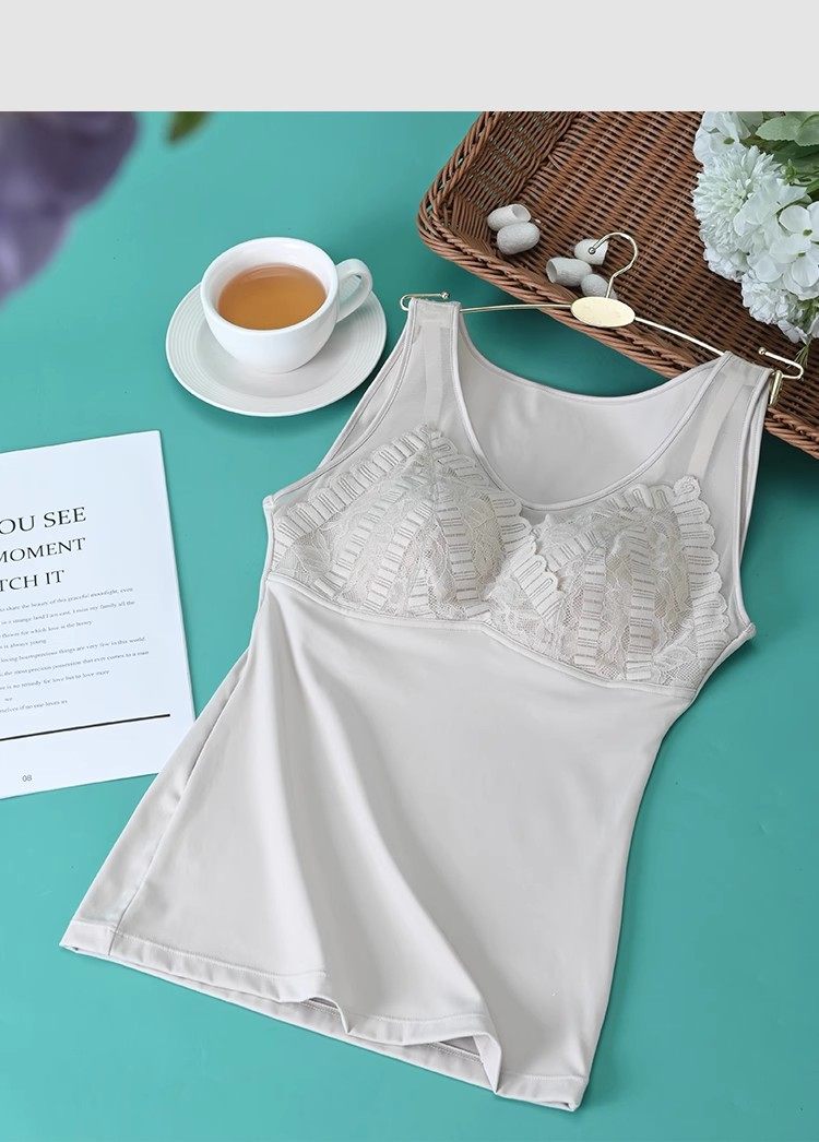 韩玛斯内衣女背心免穿文胸缎面单层秋季弹性舒适内搭打底衣H12689,淘宝优惠券,粉丝福利购,淘宝优惠卷
