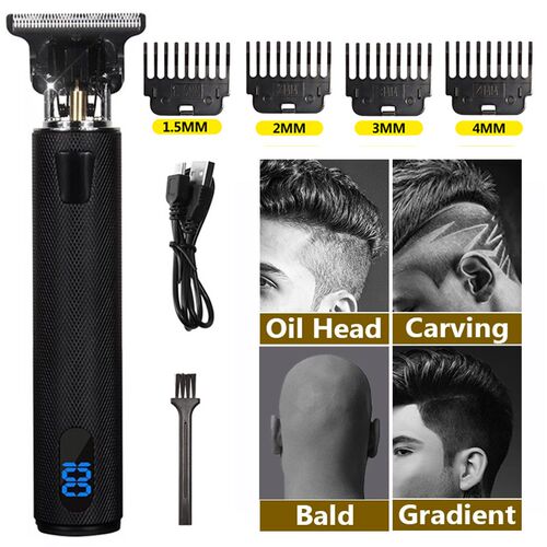 T9 USB Electric Hair Clipper Man 0mm Shaver Trimmer For Men - 图2