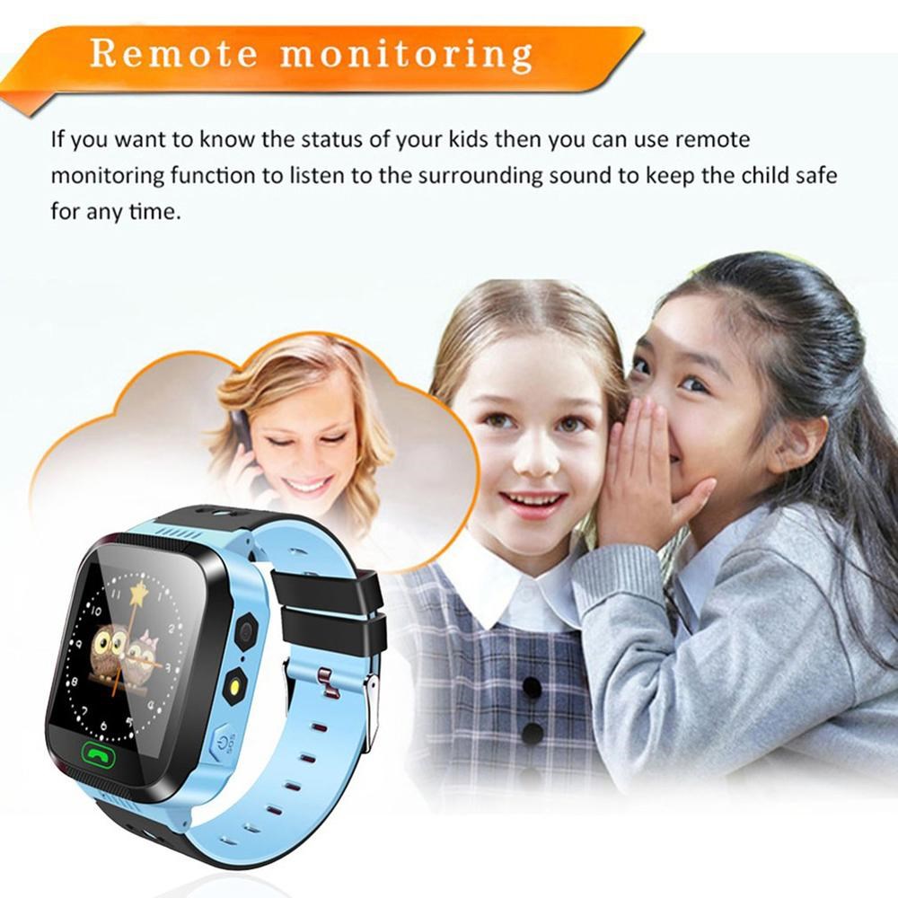 2020 Kids Smart Watch For Children's SOS Phone Watch Smartw-图2