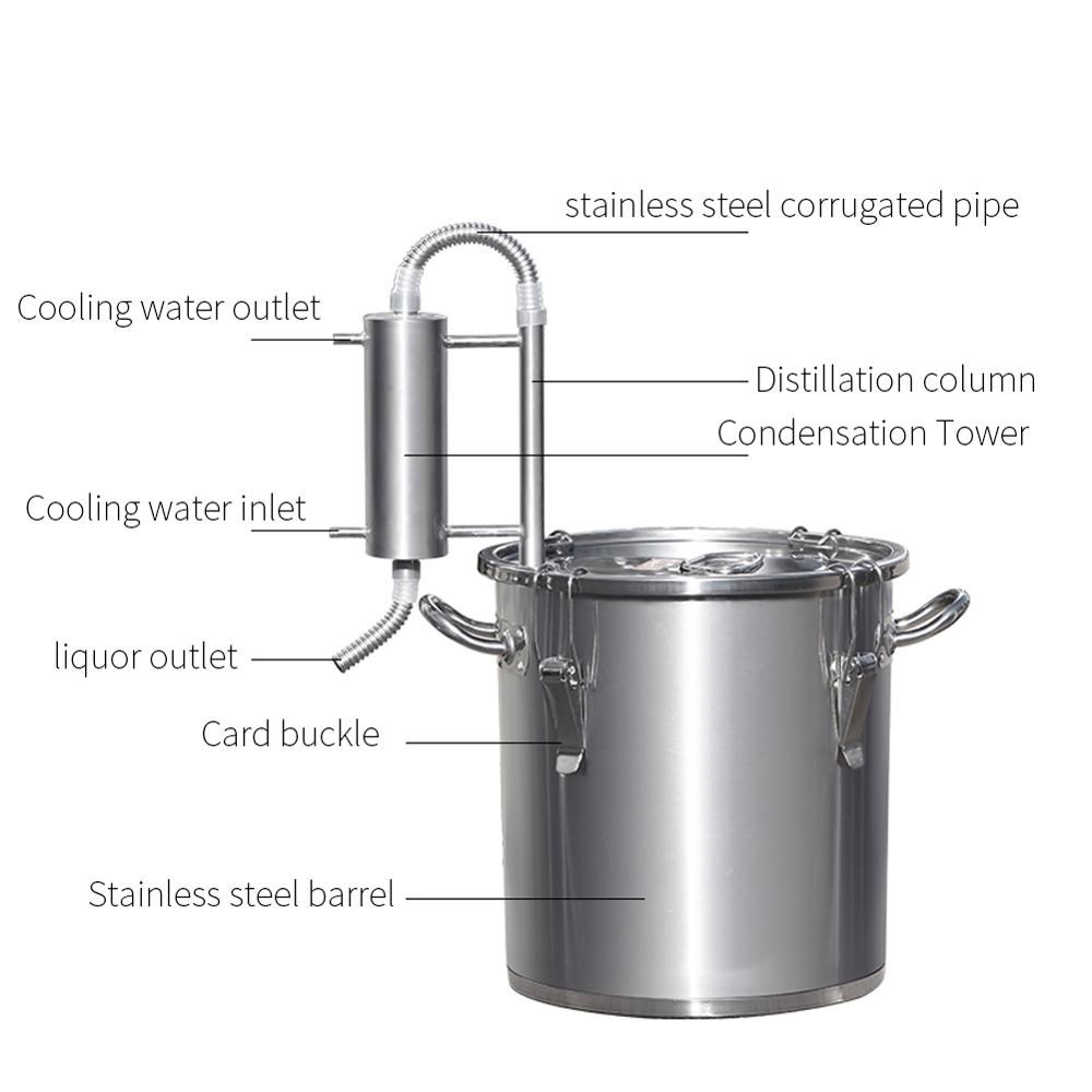 HOT wine distiller household microwave gas dual-use distille