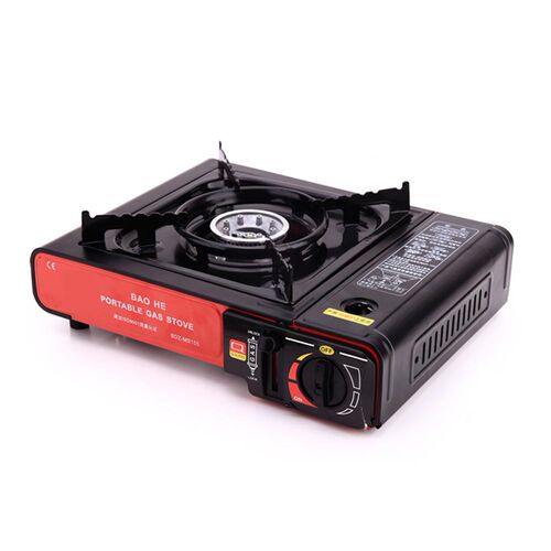Portable Butane Gas Stove with Carrying Case for Camping - 图0