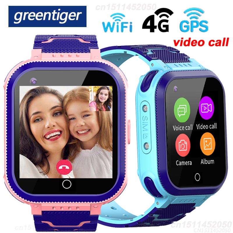 Greentiger T3 4G Children Smart Watch GPS Wifi Position IP6 - 图0