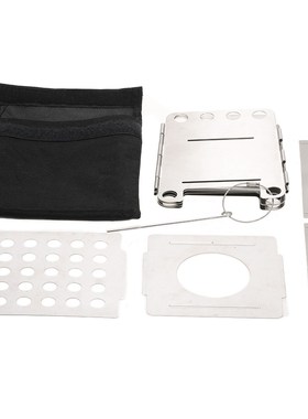 Outdoor Camping Wood Stoves Folding Pocket Stove Lightweight