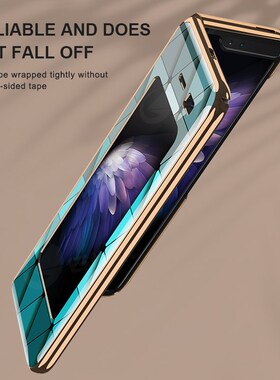 GKK  Plexiglass Plating Case For Samsung Galaxy Z Fold 2 5G