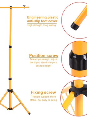 Telescopic Work Light Tripod Floodlight Tripod Stand Holder
