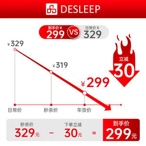 迪斯（Desleep）眼部眼睛按摩仪眼保智能护眼仪气压震动热敷按摩