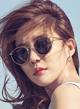 日本portney bell复古新款英伦风绅士太阳镜时尚简约装饰墨镜