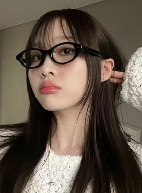 日本portney bell新款书呆子眼镜框女防蓝光 可配近视高级感ins