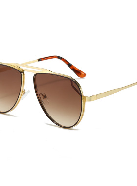 日本portney bell新款飞行员太阳镜欧美复古经典时尚蛤蟆双梁