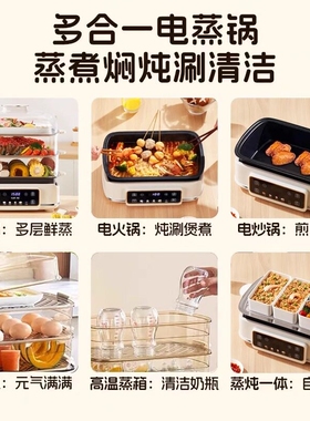 2026德国EANONS分体式电蒸锅家用