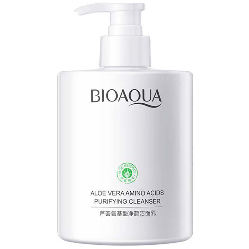 屈臣氏氨基酸完美祛痘补水芦荟胶 SKMEN洁面