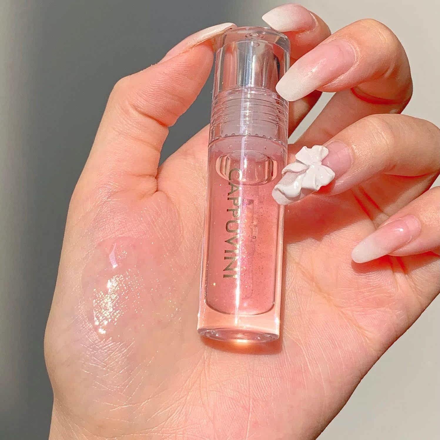 3支装|唇蜜水膜女珠光带闪唇油 SKMEN精油瓶