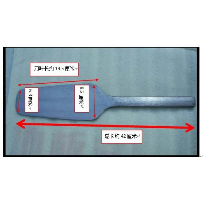 砖刀重庆大足龙水孟传国白色圆把双面瓦刀砌刀砌砖刀瓦工工具泥。-图0