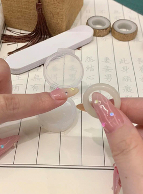 上千次打磨的菩提戒指，满满的爱