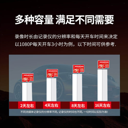 奇瑞瑞虎8pro/plus行车记录仪存储卡虎9/7风云艾瑞泽内存卡储存卡 - 图3