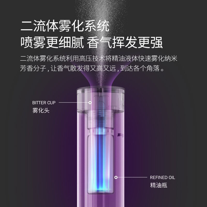 JOUG充电款酒店香薰机桌面式自动喷香机家用香氛机定时商用精油扩 - 图2