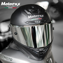 MOTORAX Morais R50S Helmet Male Motorcycle Locomotive Full Helmet Women Black Gold All Season Universal Winter Tail