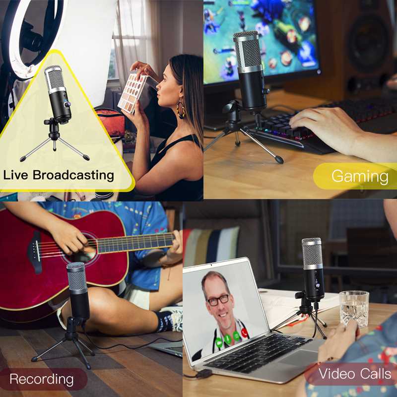 GGMM Live Sreaming Broadcasting USB Microphone Famous Blogge - 图3