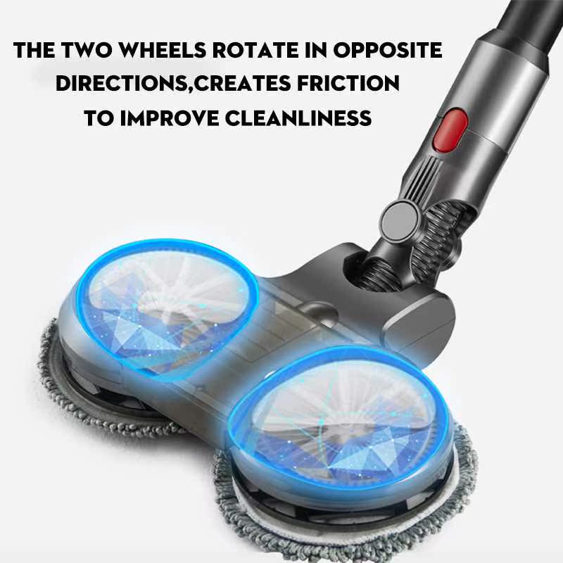 HOT Electric Wet Dry Mopping Head for Dyson V7 V8 V10 V11-图3